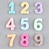 Opaque Resin Decoden Cabochons RESI-Q230-04-1