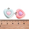 Opaque Resin Pendants RESI-G101-02-3
