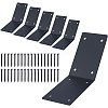 6Pcs Iron Angle Brackets FIND-FH0018-02-1