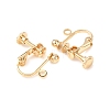 316 Surgical Stainless Steel Clip-on Earring Findings LS-STAS-H240-45G-2
