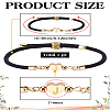 1Pc Adjustable Nylon Cord Bracelets for Women Men BJEW-LP0001-30J-2