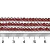 Natural Garnet Beads Strands X-G-B088-C11-03-5