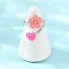 Brass Cuff Open Rings for Women KK-CBA17E5-03P-01-3