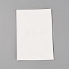 Coated Paper Cards DIY-WH0223-74J-2