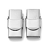 201 Stainless Steel Watch Band Clasps STAS-C006-1-02-2