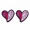 Transparent Acrylic Pendants KY-T022-34-2