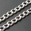 Tarnish Resistant 304 Stainless Steel Curb Chain Necklaces NJEW-JN03555-4