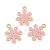 Christmas Light Gold Tone Alloy Enamel Pendants FIND-C031-01KCG-02-3