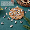 6Pcs Tibetan Style Alloy Pendant PALLOY-TA00004-5