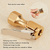 SUPERFINDINGS 6Pcs Brass Tyre Inflatable Clamp TOOL-FH0001-16-3