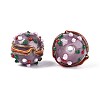 Handmade Lampwork Bumpy Beads LAMP-T022-05A-3