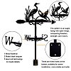 Orangutan Iron Wind Direction Indicator AJEW-WH0265-014-3