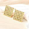 304 Stainless Steel Stud Earrings EJEW-Z026-01G-1