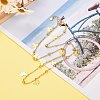 Butterfly Charm Necklace and Bracelets SJEW-JS01215-6