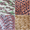 4 Colors Flat Polyester Elastic Cord EC-TA0001-03B-4