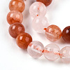 Natural Red Quartz Beads Strands G-T140-4mm-01-4