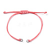 Korean Waxed Polyester Cord Braided Bracelets MAK-T010-06P-2