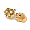 304 Stainless Steel Pendants STAS-F328-02B-G-2
