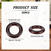 Wood Linking Rings WOOD-WH0027-69B-2