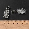 Natural Quartz Crystal Chip Pendants G-H307-07P-14-4