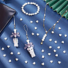 500Pcs ABS Plastic Imitation Pearl Beads KY-AR0001-45-4