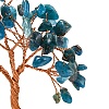 Natural Apatite Chips Tree Decorations DJEW-M012-02M-2