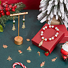 52Pcs 13 Styles Christmas Theme Zinc Alloy Pendants FIND-SC0012-62-4