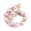 Natural Cultured Freshwater Pearl Beads Strands PEAR-P062-12D-3