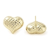 Brass Studs Earrings EJEW-K276-04G-1