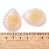 Natural Rose Quartz Drop Pendants G-C158-01D-3