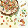 90Pcs 9 Colors Handmade Lampwork Beads LAMP-CJ0002-98-3