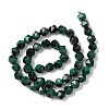Natural Tiger Eye Beads Strands G-I217-B-01D-4