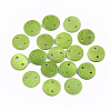 Spray Paint Freshwater Shell Links connectors LS-X-SHEL-S276-27D-1