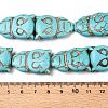 Synthetic Turquoise Beads Strands UNKW-T001-16-5