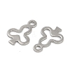 201 Stainless Steel Charms STAS-R135-19P-2