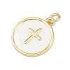 Brass Enamel Pendants KK-L251-02G-E-3