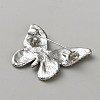 Butterfly Alloy Brooches for Backpack Clothes JEWB-WH0051-002P-2