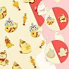 24Pcs 6 Styles New Year's Day Alloy Enamel Pendants ENAM-FS0004-29-2