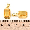 Brass & Glass Pendants GL-CBA96FD-02G-01-3