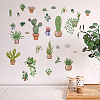 16 Sheets 8 Styles Waterproof PVC Wall Stickers DIY-WH0345-017-6