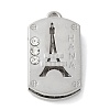 Alloy Rhinestone Pendants PALLOY-D290-24P-03-1