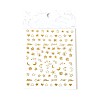 Metallic Nail Decals Stickers MRMJ-R088-29-M-12