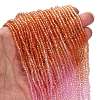 Transparent Painted Glass Beads Strands LS-DGLA-A034-T2mm-A20-2