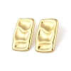 Ion Plating(IP) 304 Stainless Steel Stud Earrings for Women EJEW-B050-08G-1