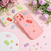 Candy Theme Transparent & Opaque Resin Decoden Cabochons RESI-SP0001-12-4