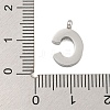 304 Stainless Steel Charms STAS-G345-01P-C-3