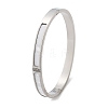 304 Stainless Steel Rhinestone Bangles for Women BJEW-Z092-07P-5