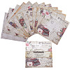 12Pcs 12 Patterns Floral Scrapbook Paper Pads DIY-WH0430-010-1