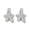 304 Stainless Steel Rhinestone Pendants SA-CBA49D2-10P-1