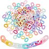 SUPERFINDINGS 360Pcs 12 Style  Acrylic Linking Rings FIND-FH0003-75-1